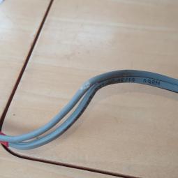 Câble légèrement écrasé